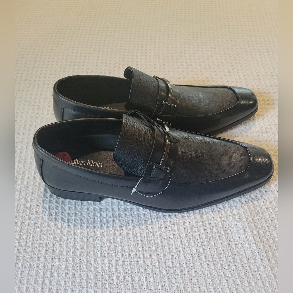 Calvin Clein Men's Black Loafers - Picture 3 of 10